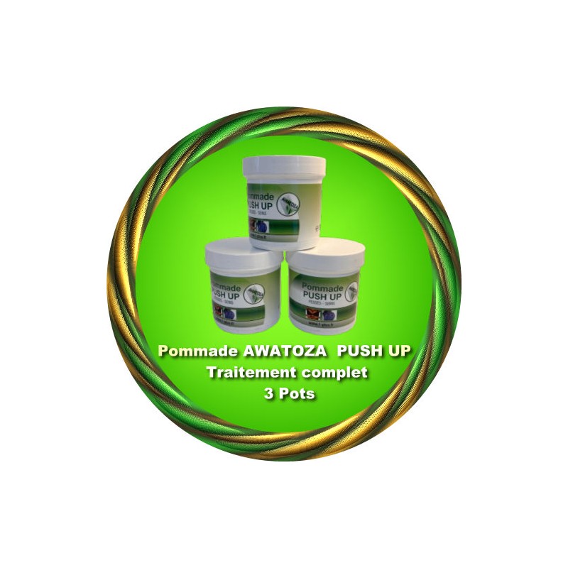 Pommade AWATOZA  PUSH UP 3 pots