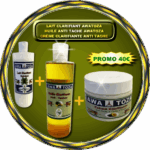 LAIT CLARIFIANT + HUILE ANTI TACHE + CRÈME