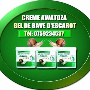 CREME AWATOZA GEL DE BAVE D'ESCAROT
