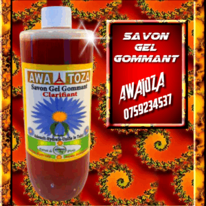 Savon Gel Gommant AWATOZA